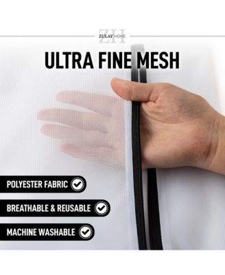 Large Reusable 3 pack Mesh Laundry Bags for Delicates and Washing Machine