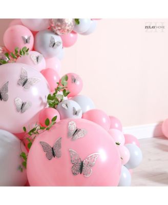 3D Removable DIY Butterfly Wall Decor with 3 Wing Designs (48pcs)