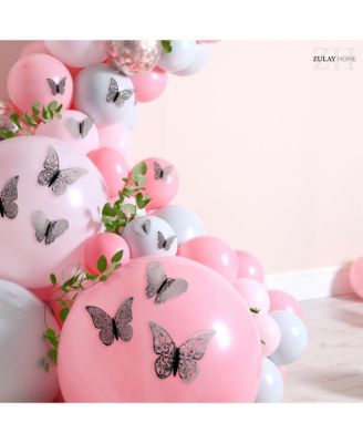 3D Removable DIY Butterfly Wall Decor with 3 Wing Designs (48pcs)