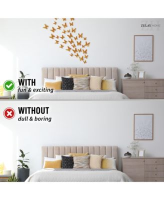 Removable DIY 3D Butterfly Wall Decorations (24pcs with 3 Different Sizes)