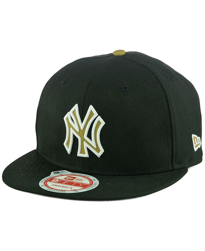 New Era New York Yankees Goldie Logo 9FIFTY Snapback Cap & Reviews ...