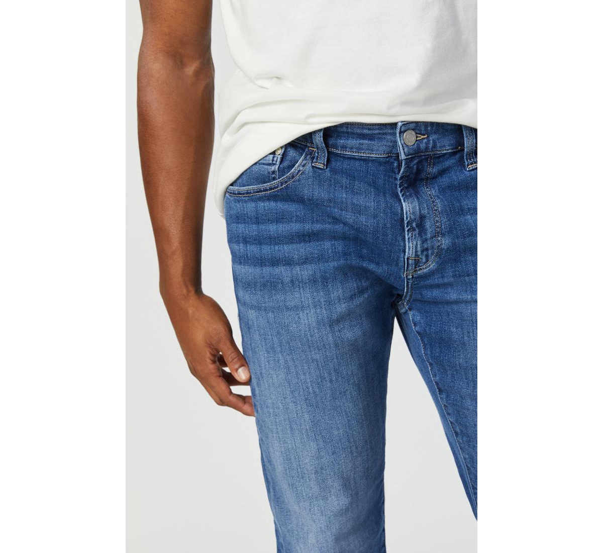 Mavi Jeans Men's Marcus Slim Straight Leg Mid Foggy Feather