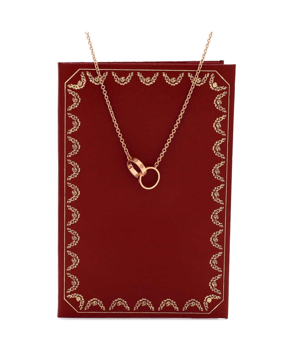 Pre-Owned Cartier Love Interlocking Necklace