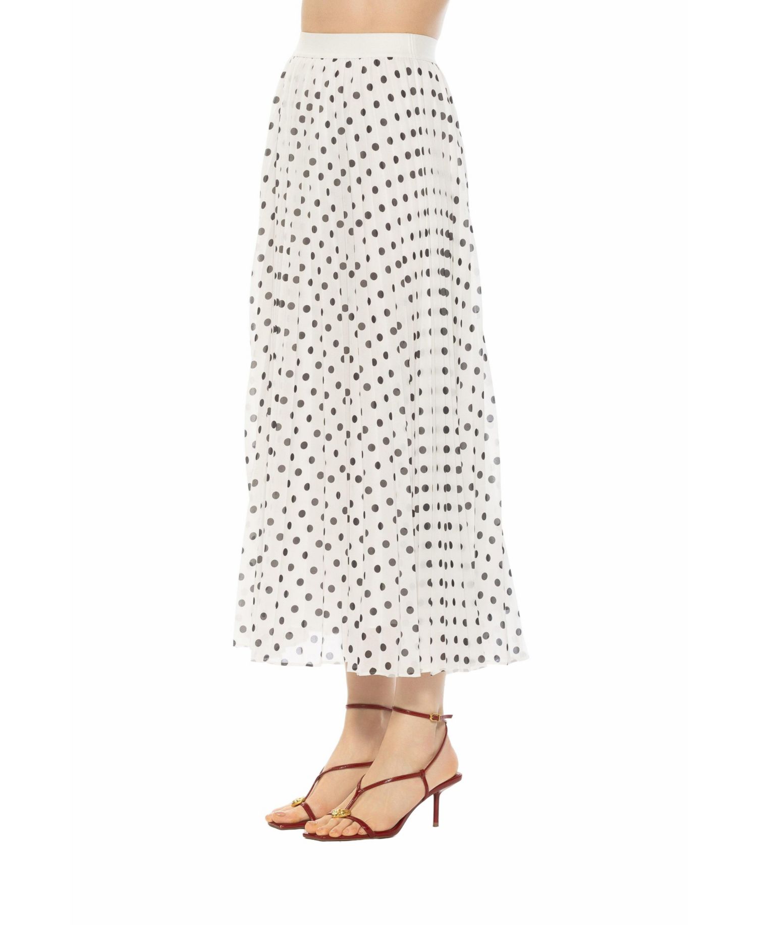 Women's Kesia Midi Pleated Skirt