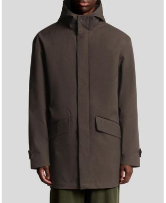 Men's Long Sleeve Hooded Military Parka Jacket