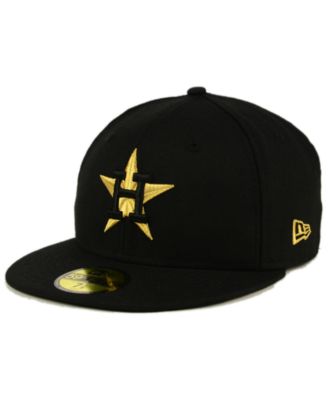 black and gold fitted