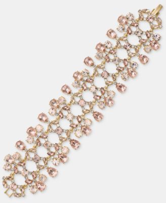 Crystal Cluster Statement Bracelet