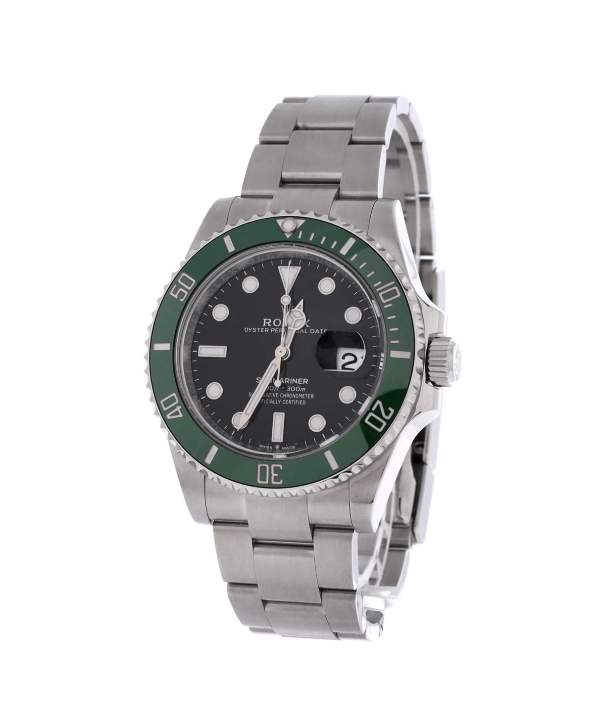 Pre-Owned Rolex Oyster Perpetual Submariner Starbucks Date Automatic Watch in Stainless Steel and Cerachrom 41mm