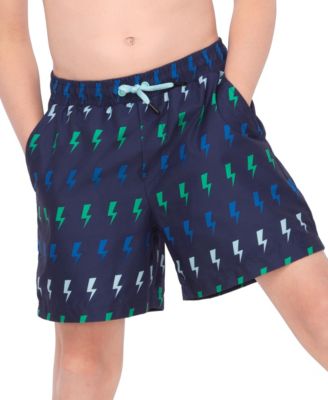 Boys Swim Trunks with Compression Liner UPF 50+