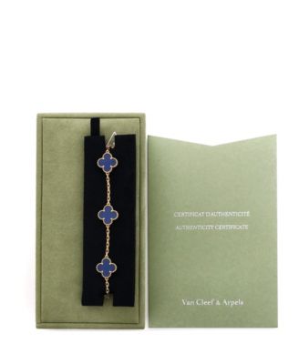 Vintage Alhambra 5 Motifs Bracelet