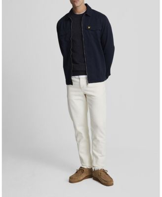 Men's Lambswool Blend Crew Neck Sweater