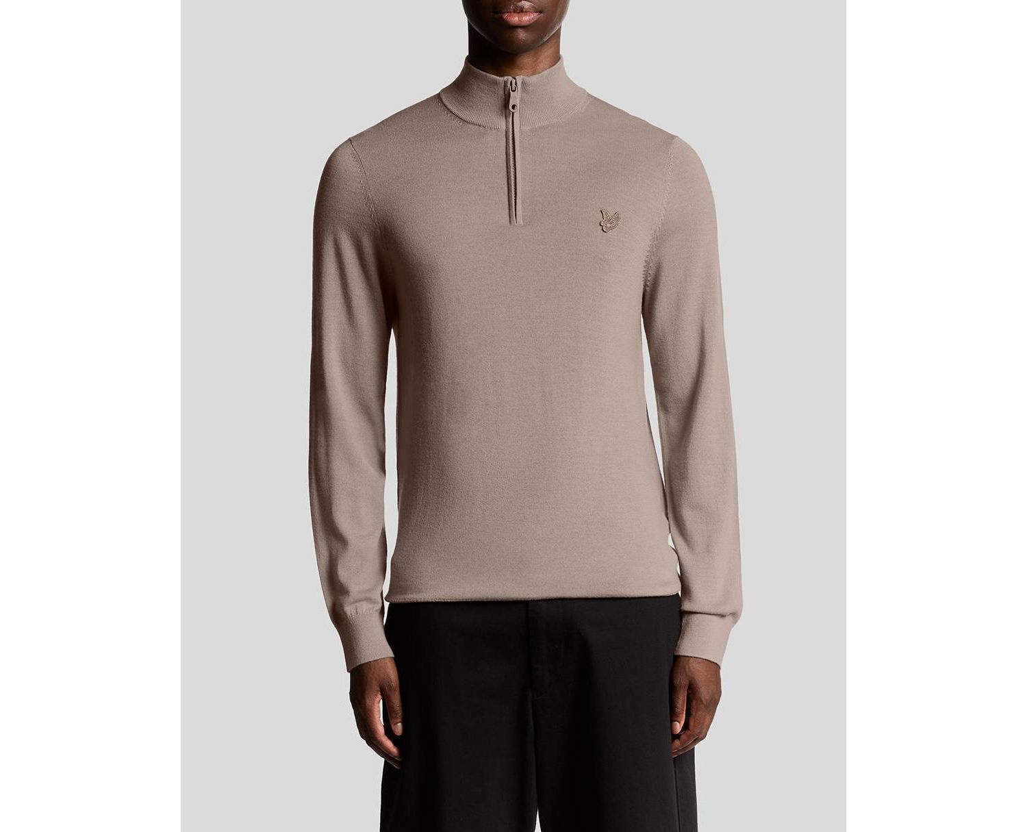 Men's Eagle Merino Quarter Zip Sweater