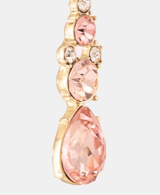 Crystal Linear Drop Earrings