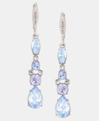 Crystal Linear Drop Earrings