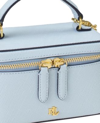 Hallee Small Textured Leather Crossbody Bag