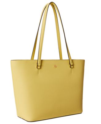 Crosshatch Leather Medium Karly Shopper Tote