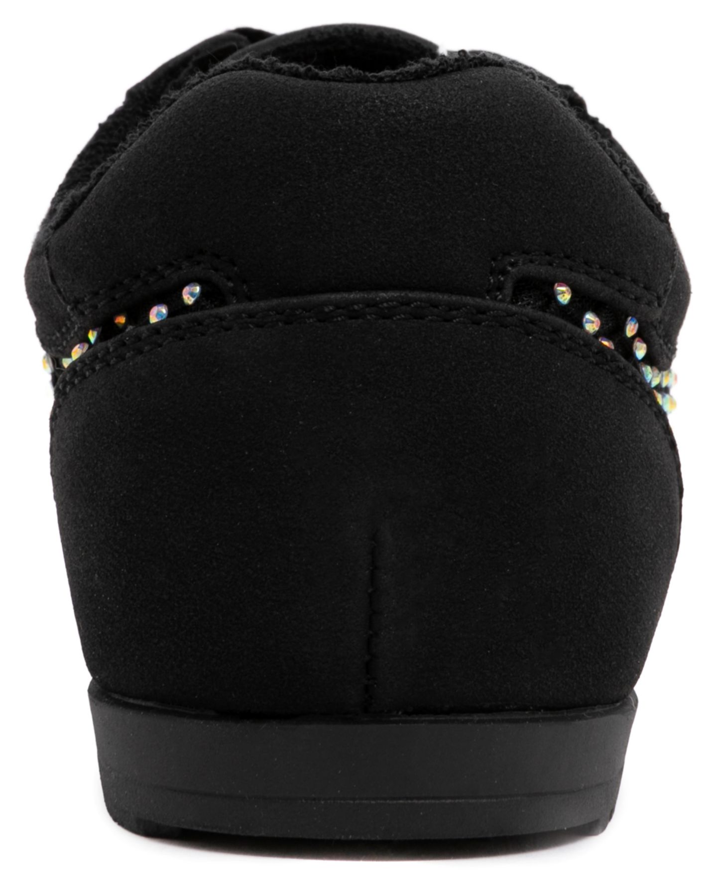 Женские кроссовки Juicy Couture Flirt Rhinestone Mesh Lace-Up, цвет: Чёрный — фото 3