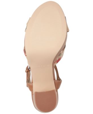 Women's Deren High Block Heel Platform Sandals