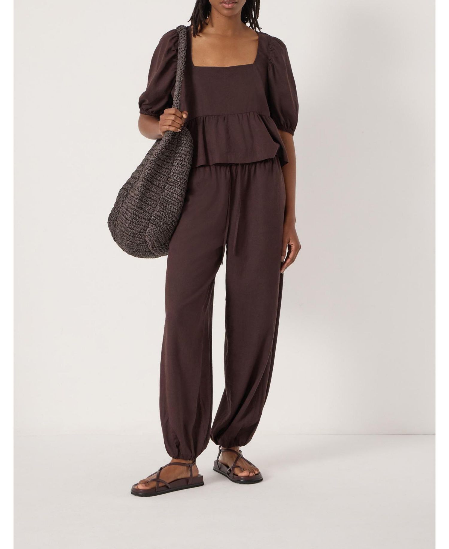 Women's Tove Linen Balloon Beach Pants