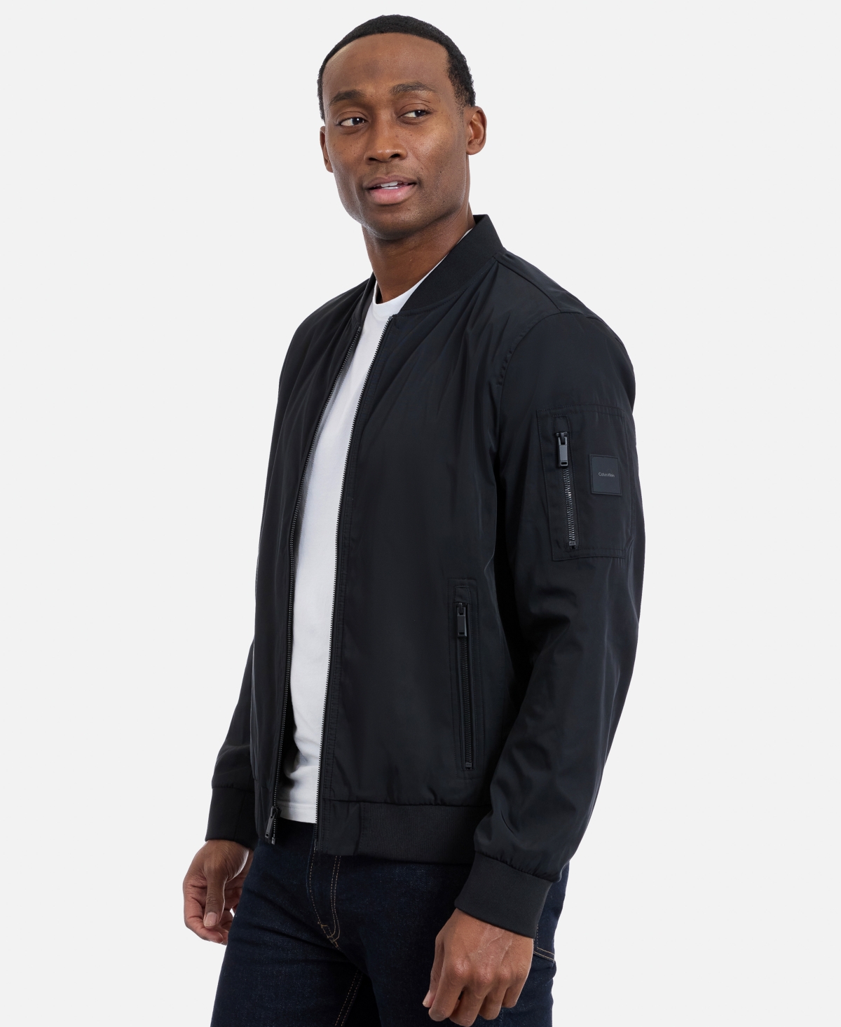Calvin Klein Men's Memory Flight Bomber Jacket
