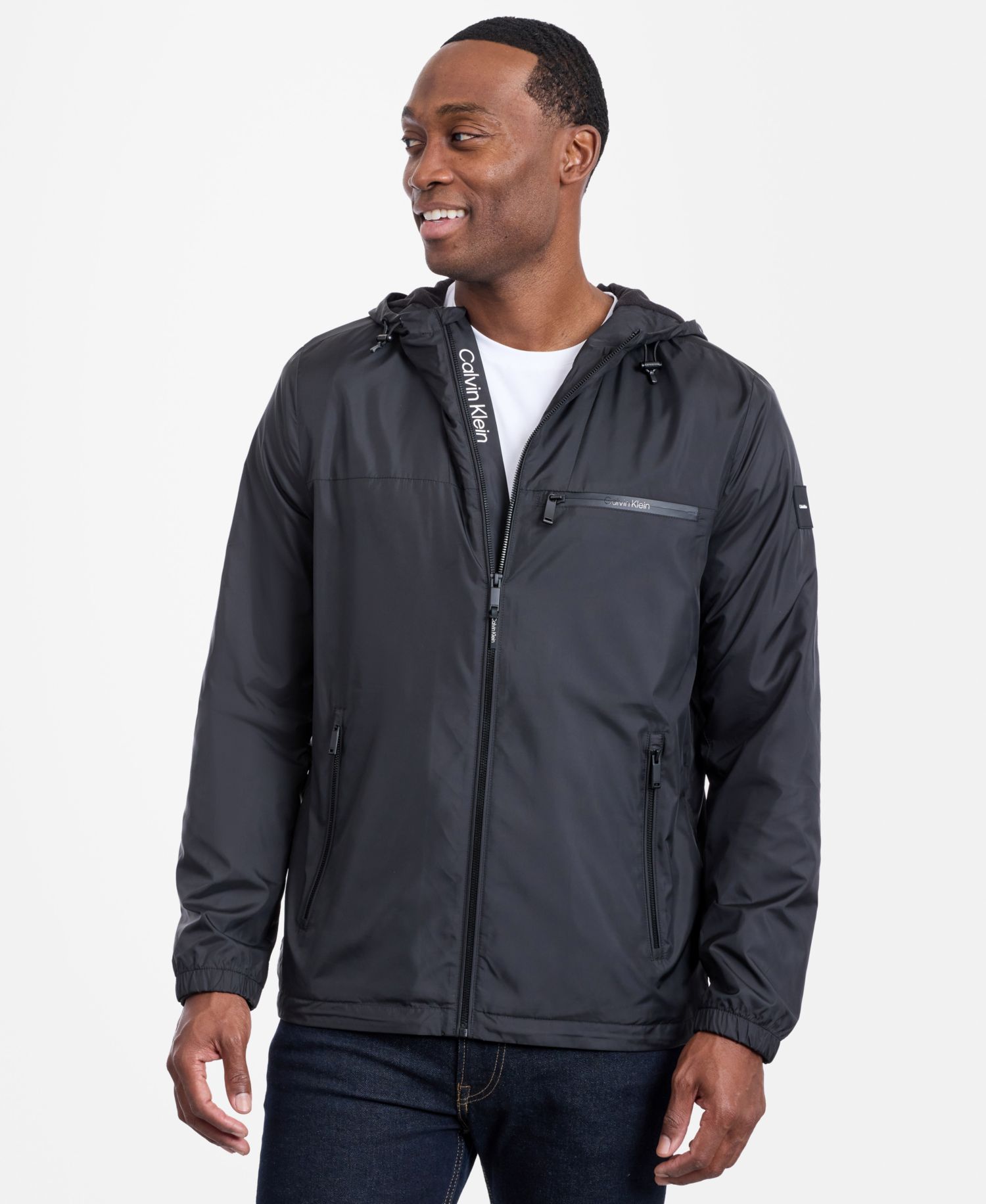 Men's Logo Hooded Jacket