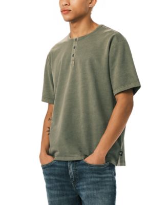 Men's Short-Sleeve Henley T-Shirt