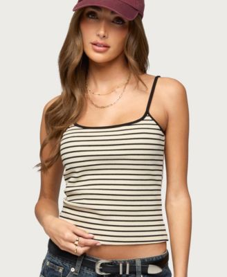 Women's Gretta Striped Ribbed Tank Top