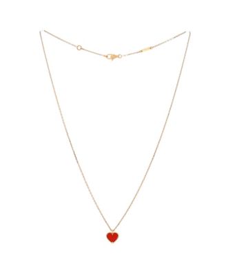 Sweet Alhambra Heart Pendant Necklace