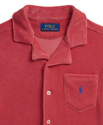 Boys' 8-20 Short-Sleeve Terry Camp Shirt