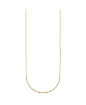 Solid Classic Box Chain Necklace