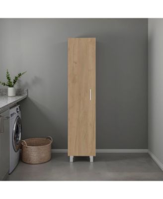 Vegas Storage Cabinet for Laundry Room with Fixed Shelves