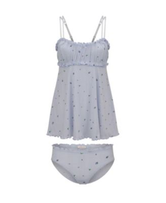 Plus Size Ophylia Babydoll & Hipster Set