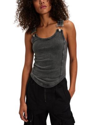 Women's Jamie Buckle Sleeveless Tank Top