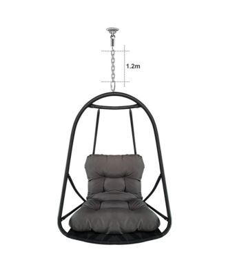 Wicker Rattan Swing Egg Chair without Stand