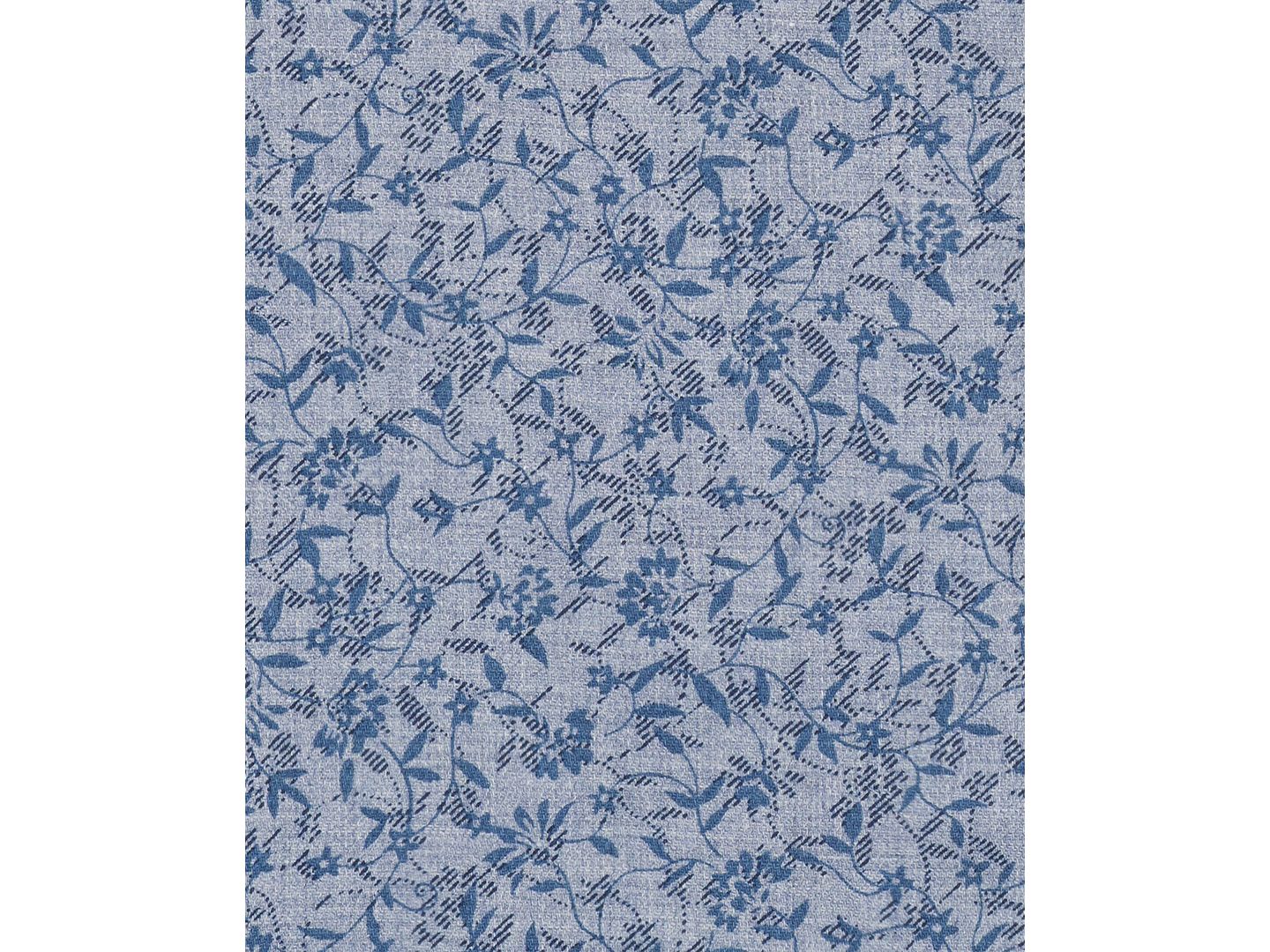 Мужская рубашка Original Penguin Emory Floral Print Dress Shirt, цвет: Синий — фото 3