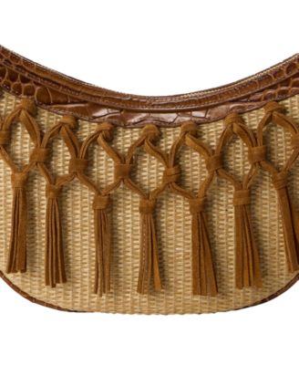 Percy Venture Crescent Medium Crossbody Bag