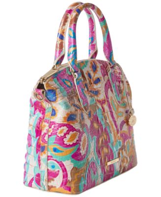 Duxbury Medium Leather Melbourne Satchel Bag