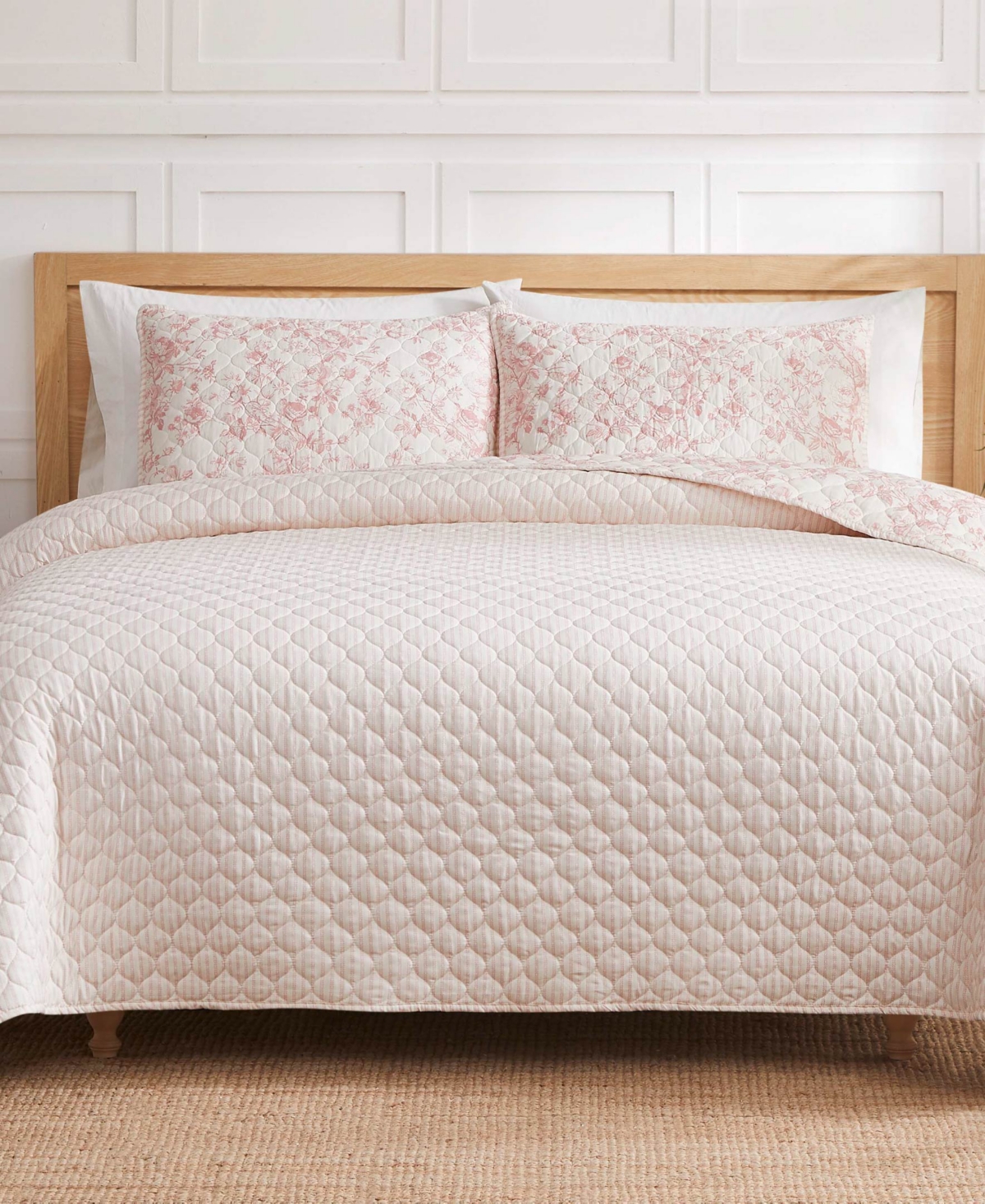 Jessica Simpson Floral Camilla 3-Pc. Quilt Set