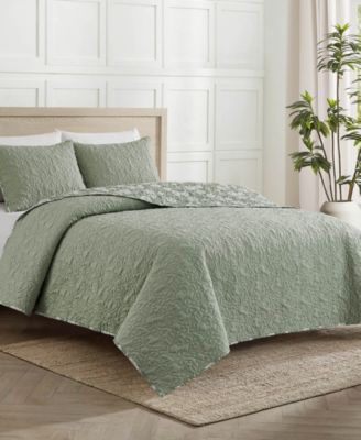 Fiona Reversible 3-Pc. Quilt Set, King