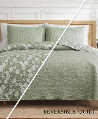 Fiona Reversible 3-Pc. Quilt Set, King