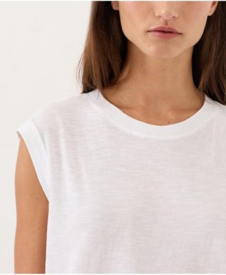 Women's Cotton Featherweight Slub Relaxed Muscle Tee