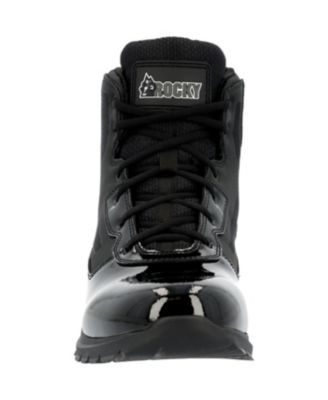 Men's Cadet 6" Black Side Zip Public Service Boot