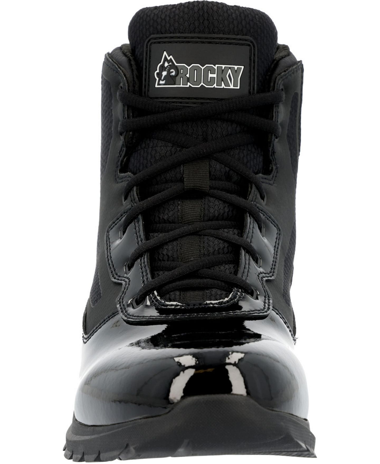 Мужские служебные ботинки Rocky Cadet 6" на боковой молнии, Black, цвет: Чёрный — фото 3