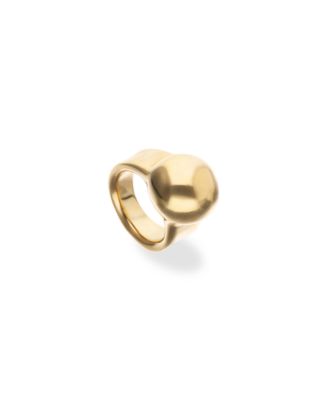 18k Gold Alloy ring with the Shape of a Ball
