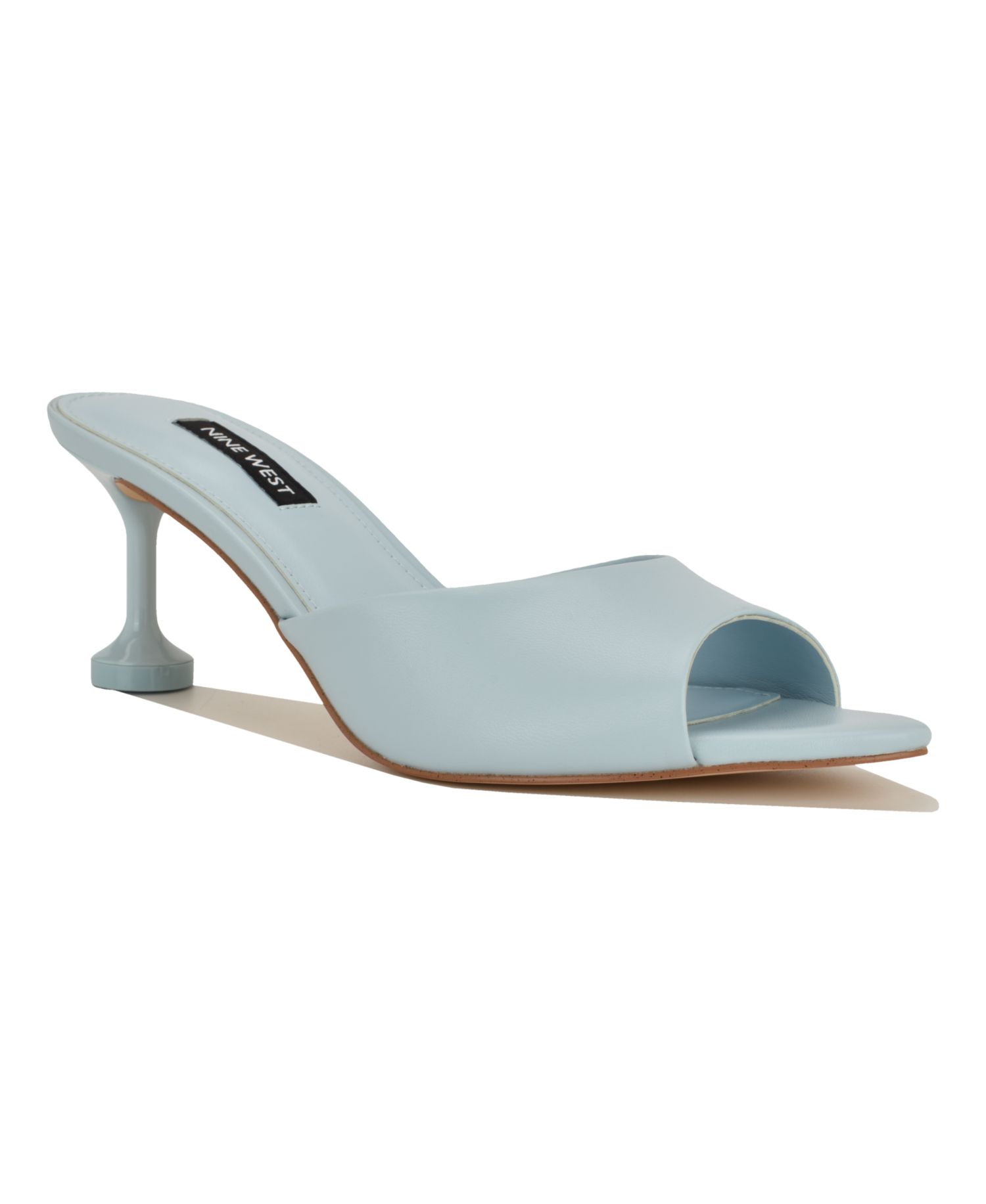 Women's Dabby Slip-On Tapered Kitten Heel Dress Sandals