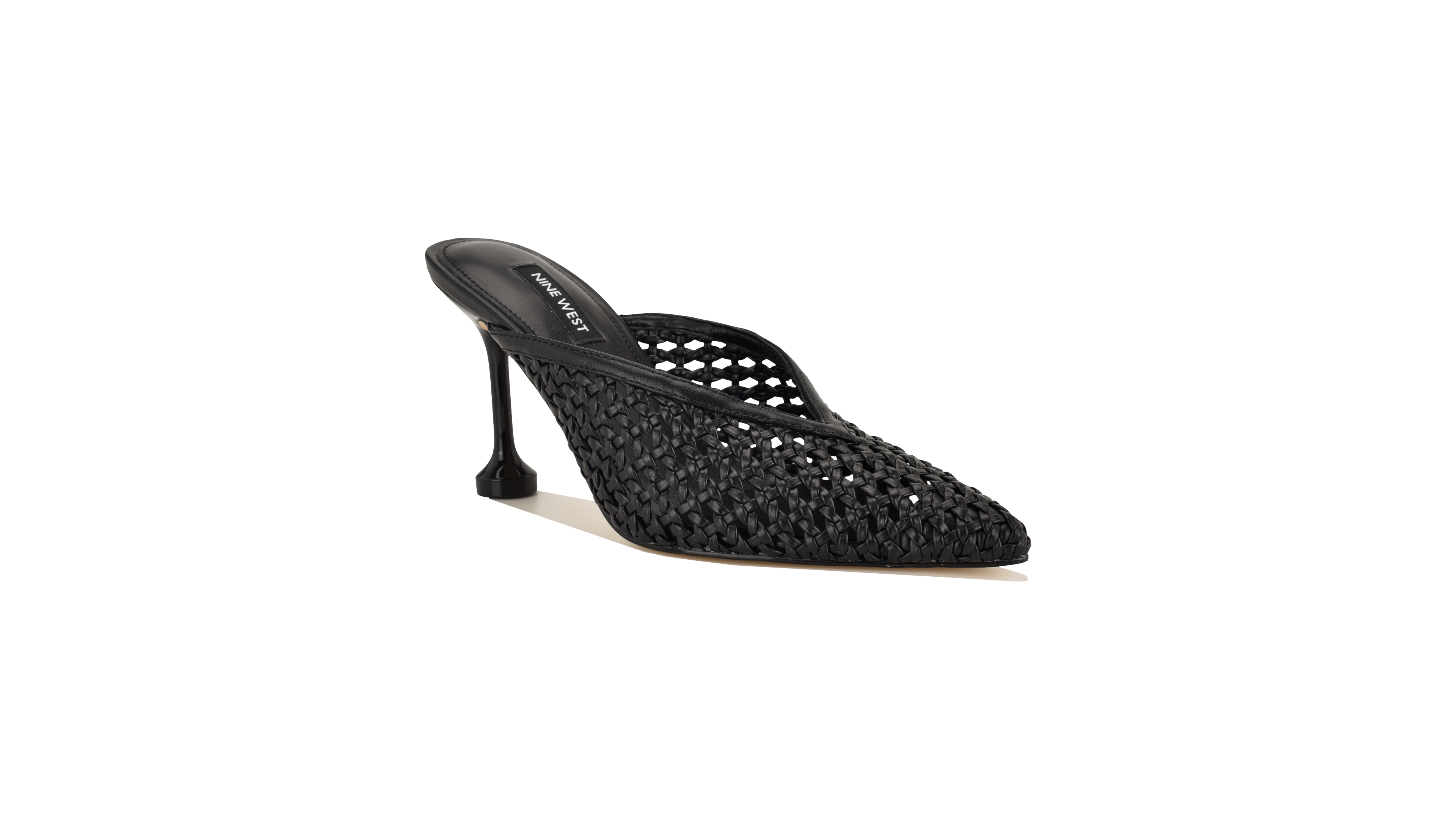 Nine West Women's Grasso Woven Dress Mules Pumps