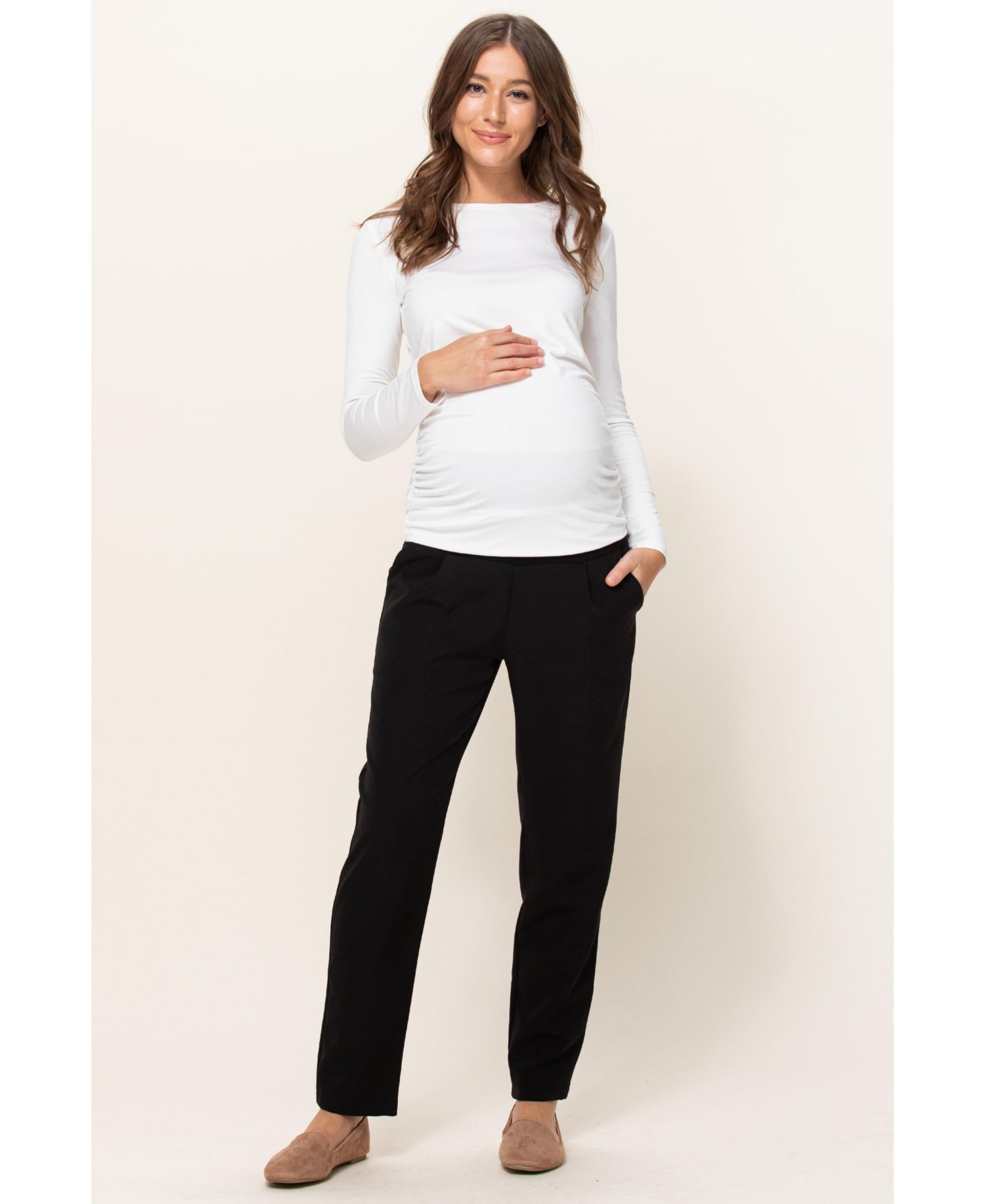 Maternity Relax Fit Over The Belly Pants