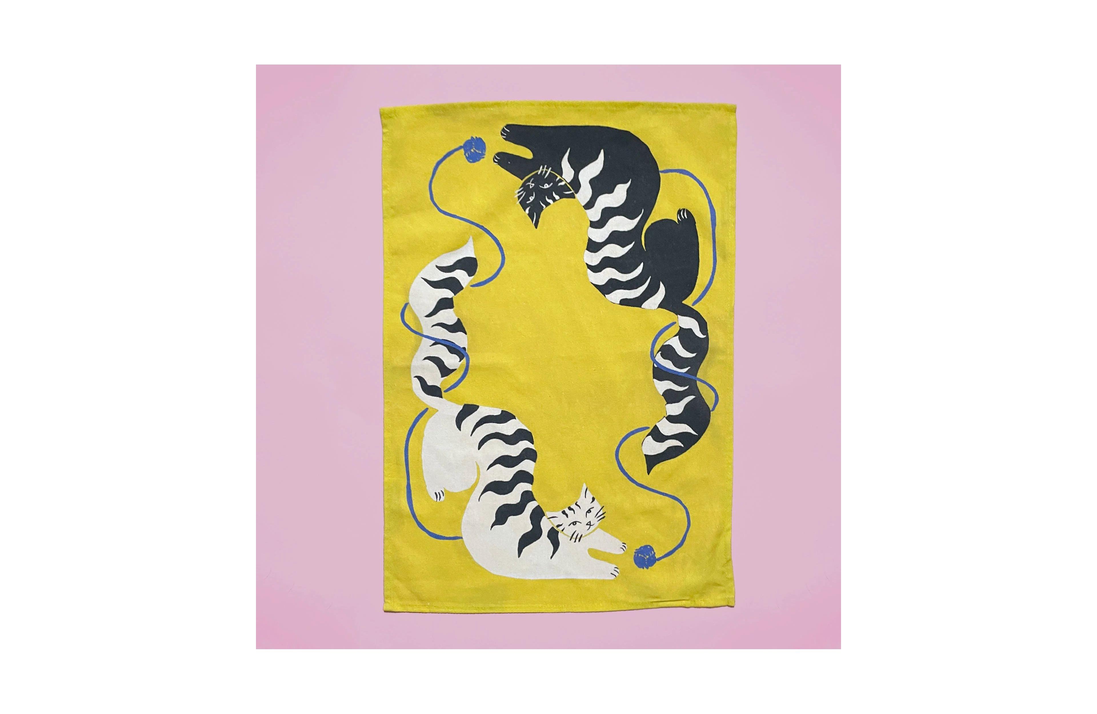 Supra Endura Magic Cats Organic Tea Towels