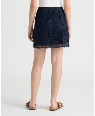 Women's Mini Lace Skirt