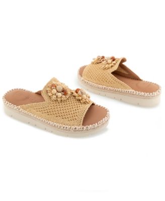 Women's Leilani Flower Flat Sandals